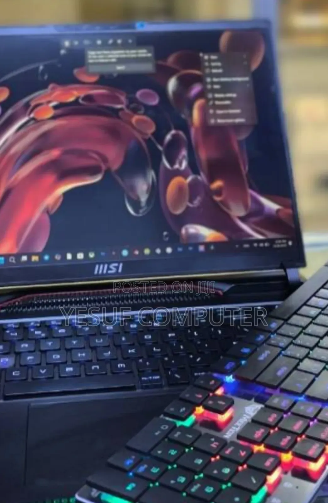 New Laptop MSI Raider GE68HX 13vi-202us 32GB Intel Core I9 SSD 1T