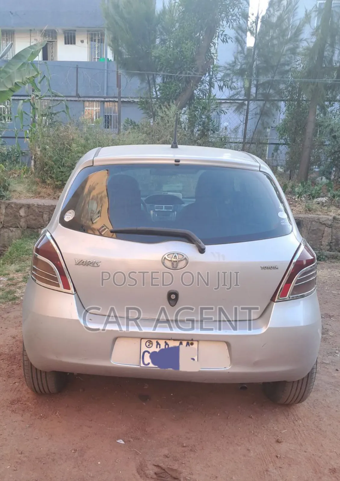 Toyota Vitz 2007 Silver