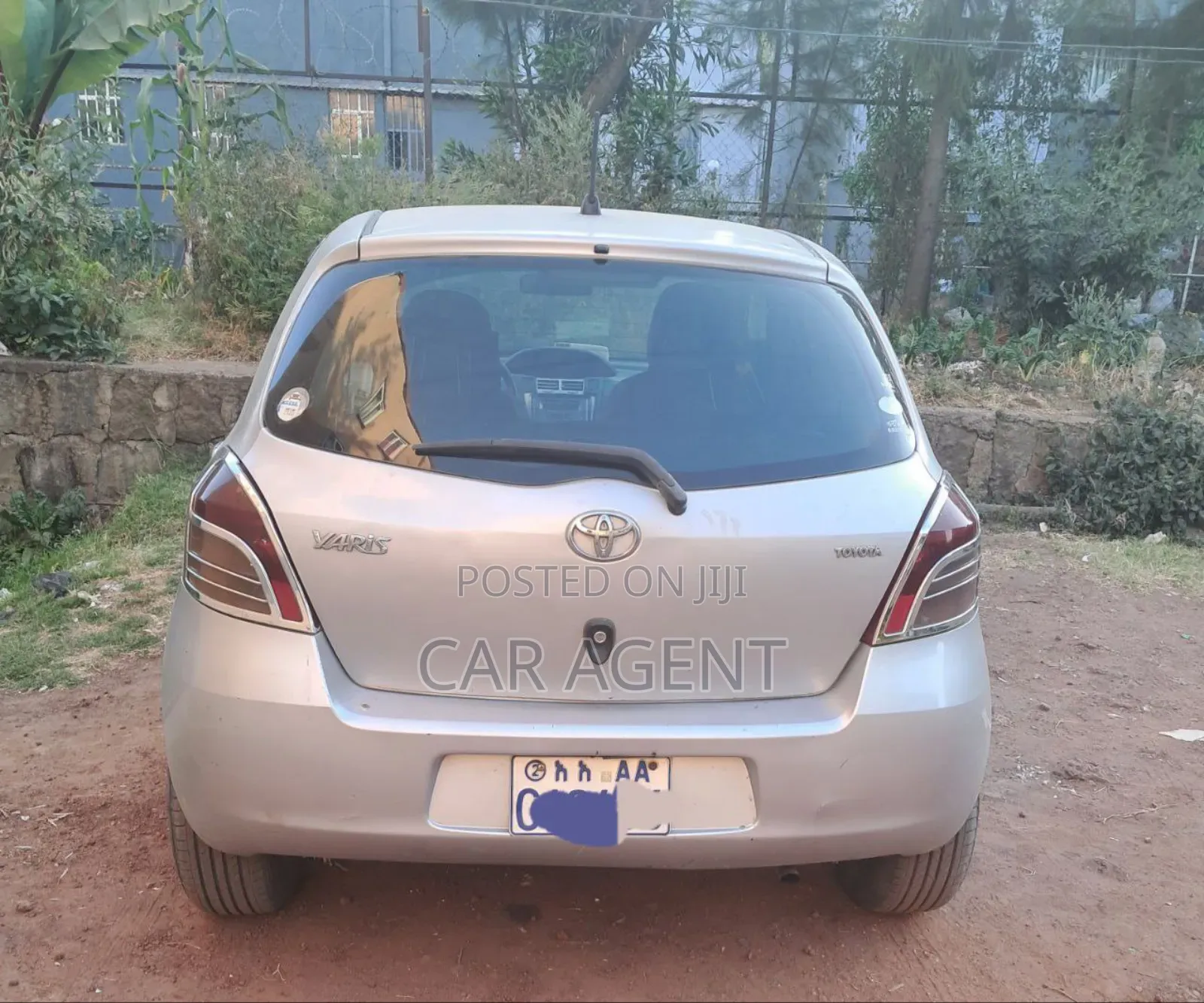Toyota Vitz 2007 Silver