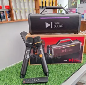 Swiss Sound Ss-68 Boombox Karaoke Speaker
