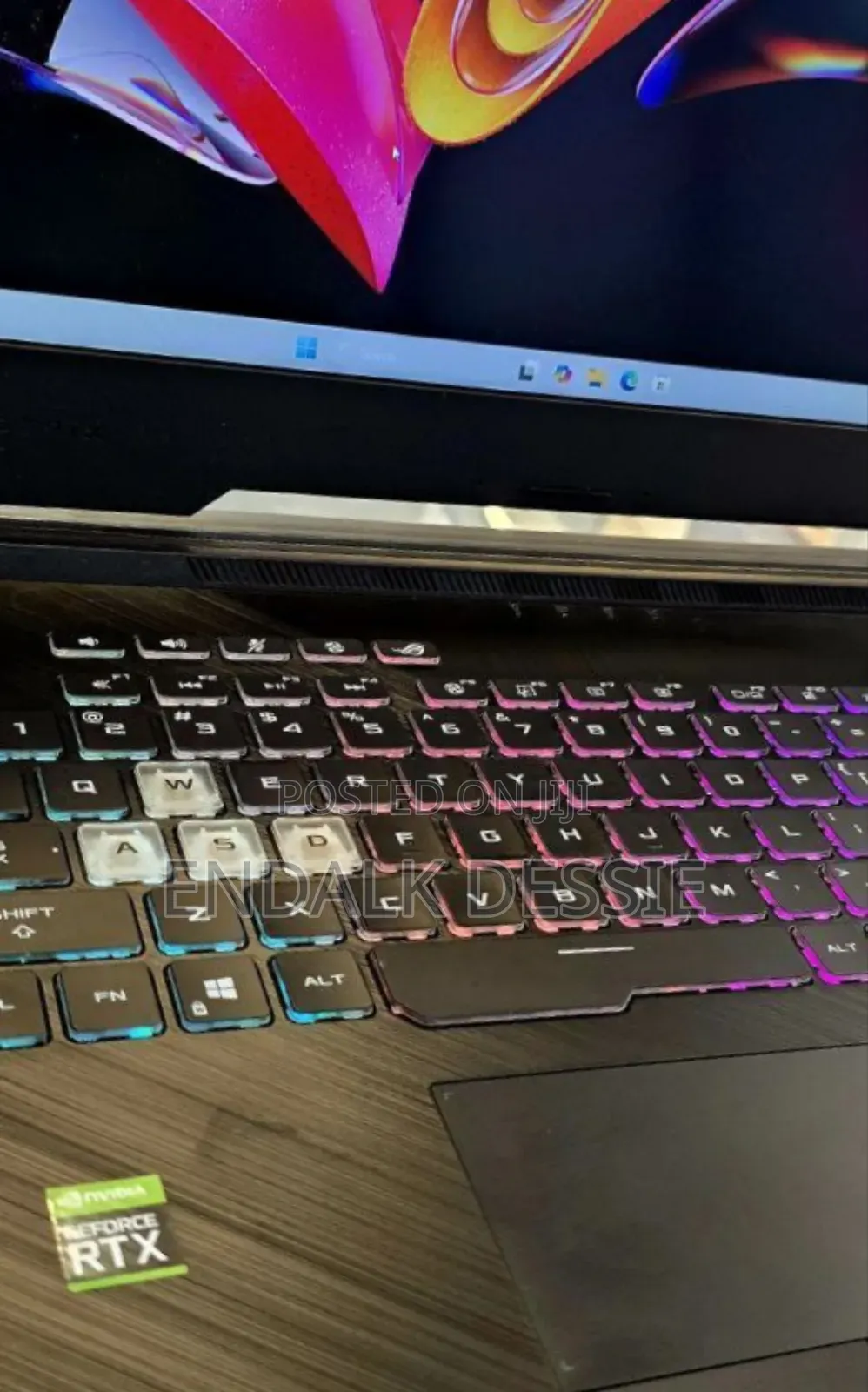 New Laptop Asus ROG Strix G15 16GB Intel Core i7 SSD 512GB