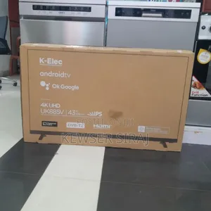 K Elec 43inch Tv Smart Android Sigil Screen