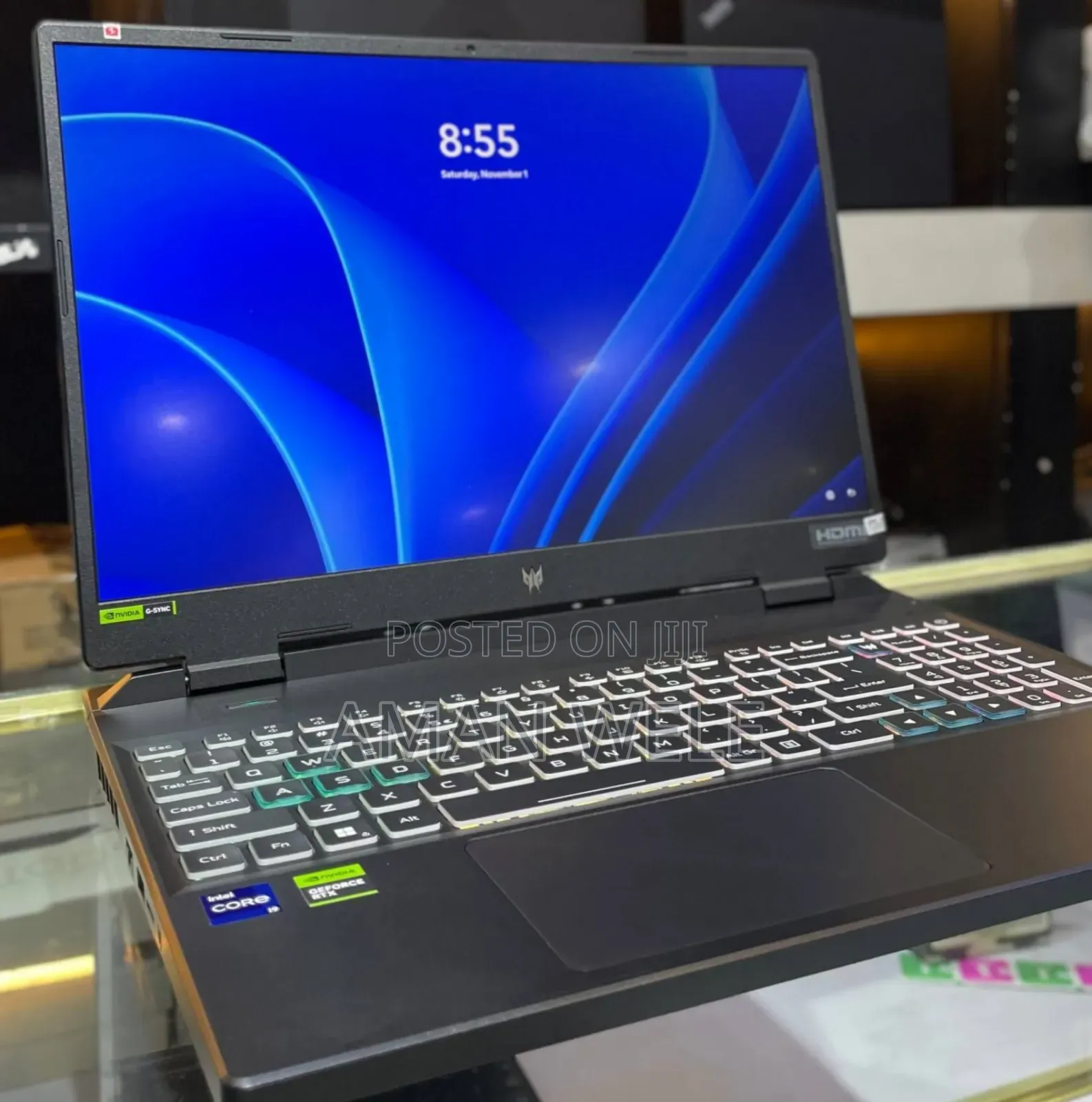 New Laptop Acer Predator Helios 300 32GB Intel Core I9 SSD 1T