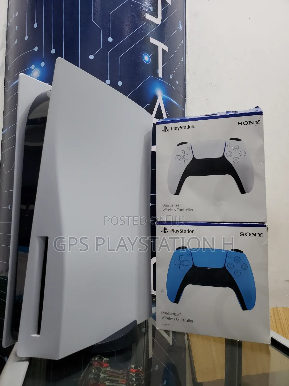 Playstation 5 Video Game Console Cd ይቀበላል