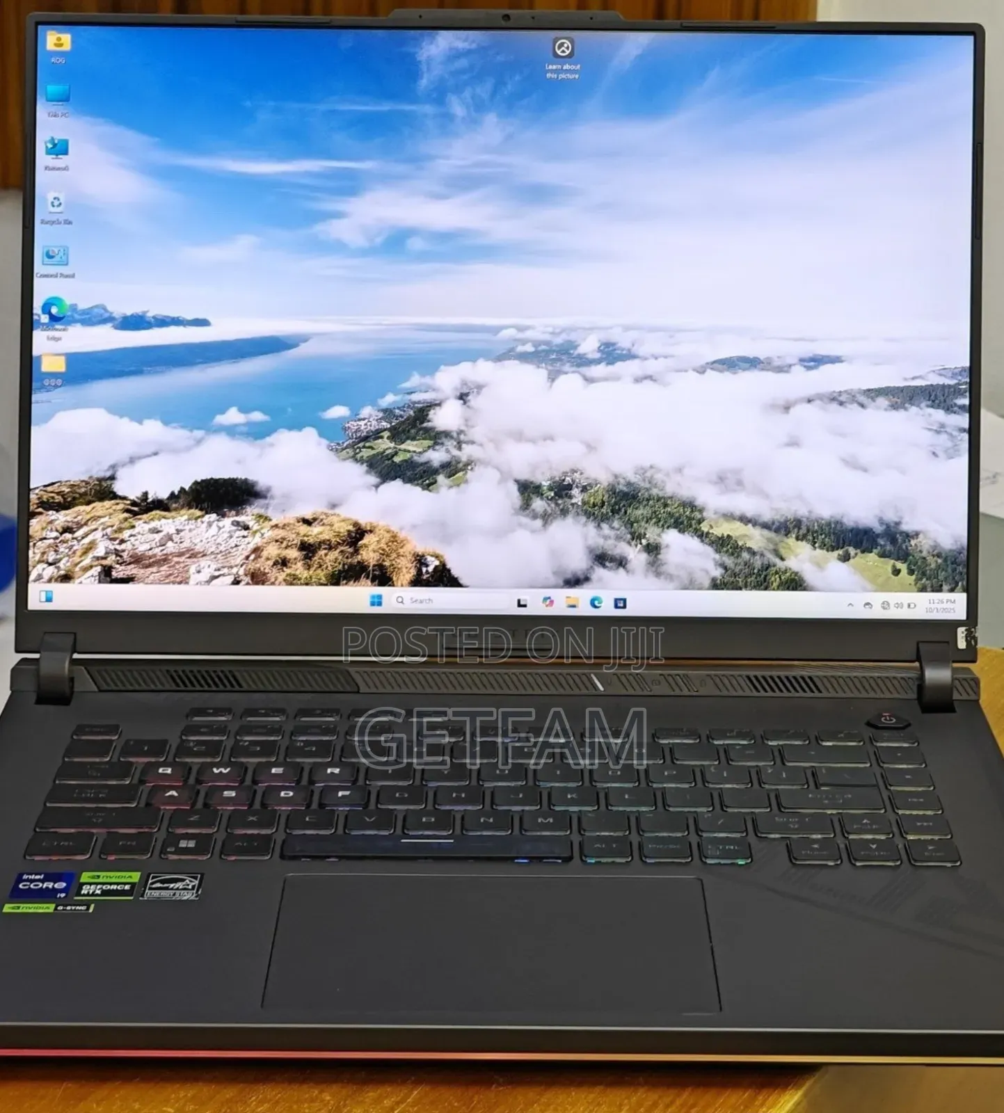 New Laptop Asus ROG Strix G15 16GB Intel Core I9 SSD 1T