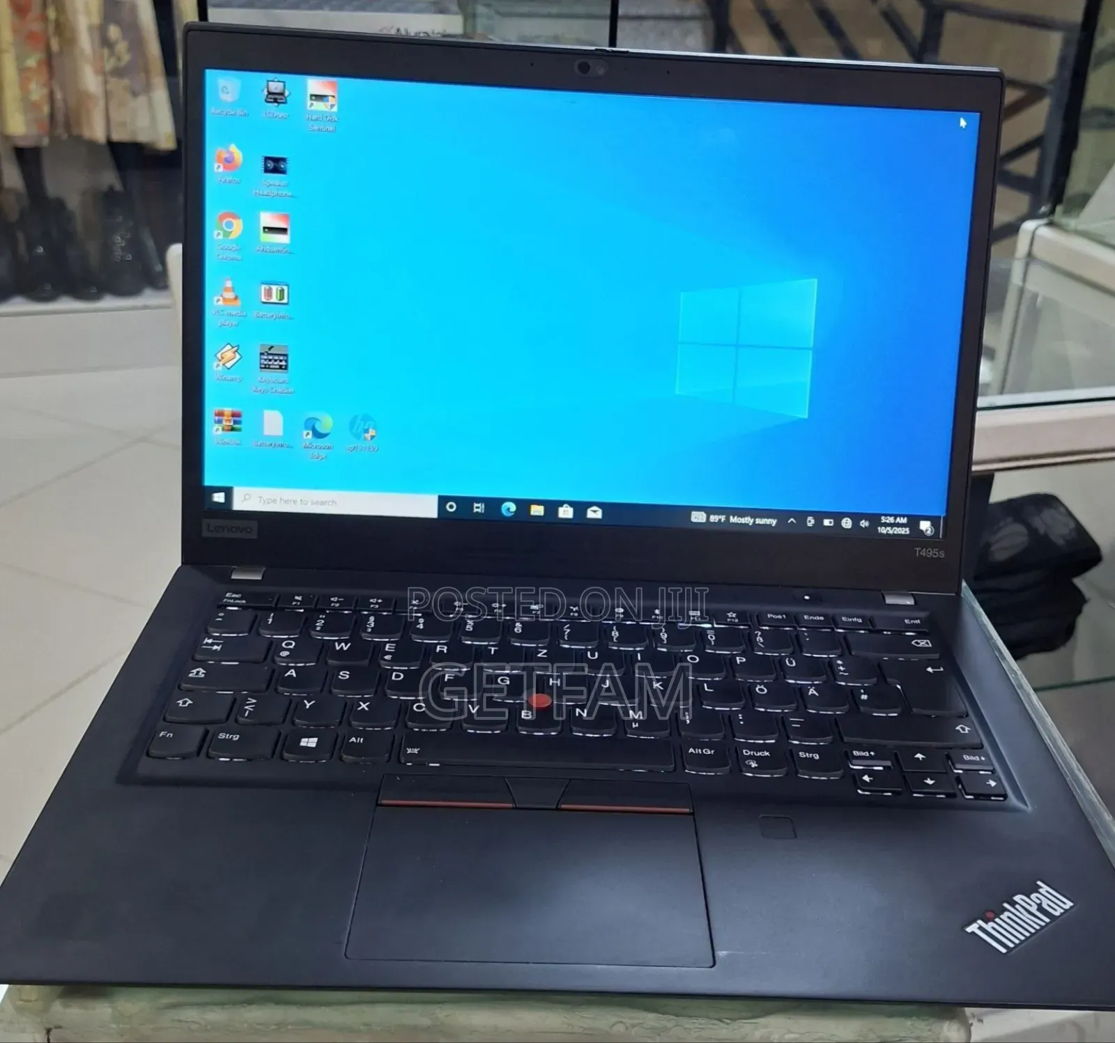 New Laptop Lenovo ThinkPad T495s 16GB AMD Ryzen 7 SSD 512GB