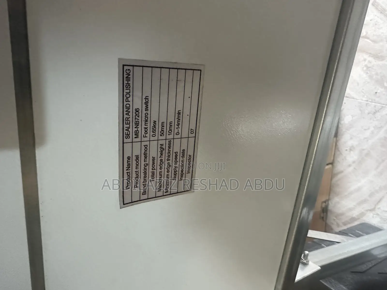 Edge Binding Machine