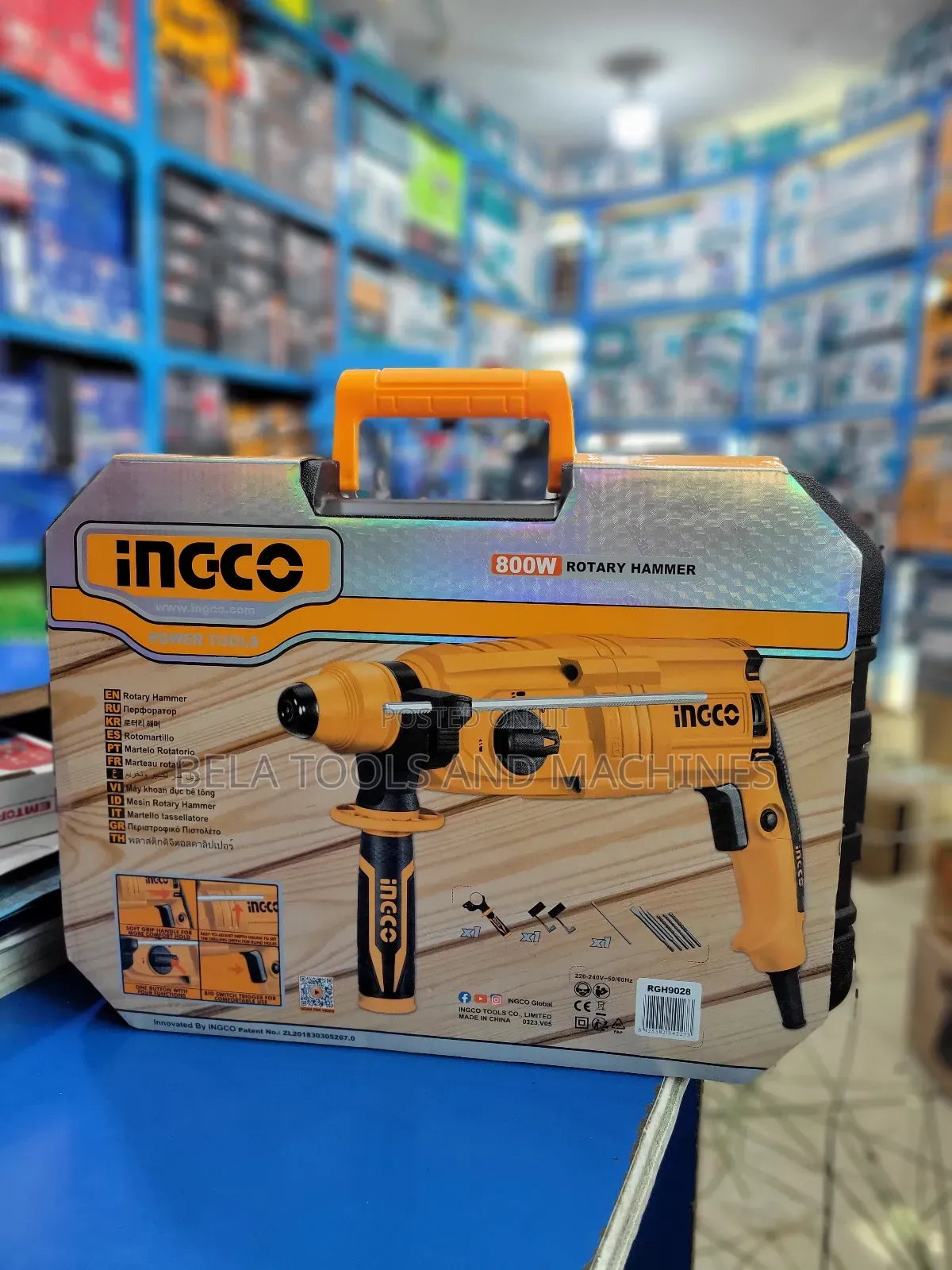 High Quality Ingco Hammer Drill 800w Rotary Hammer Drill