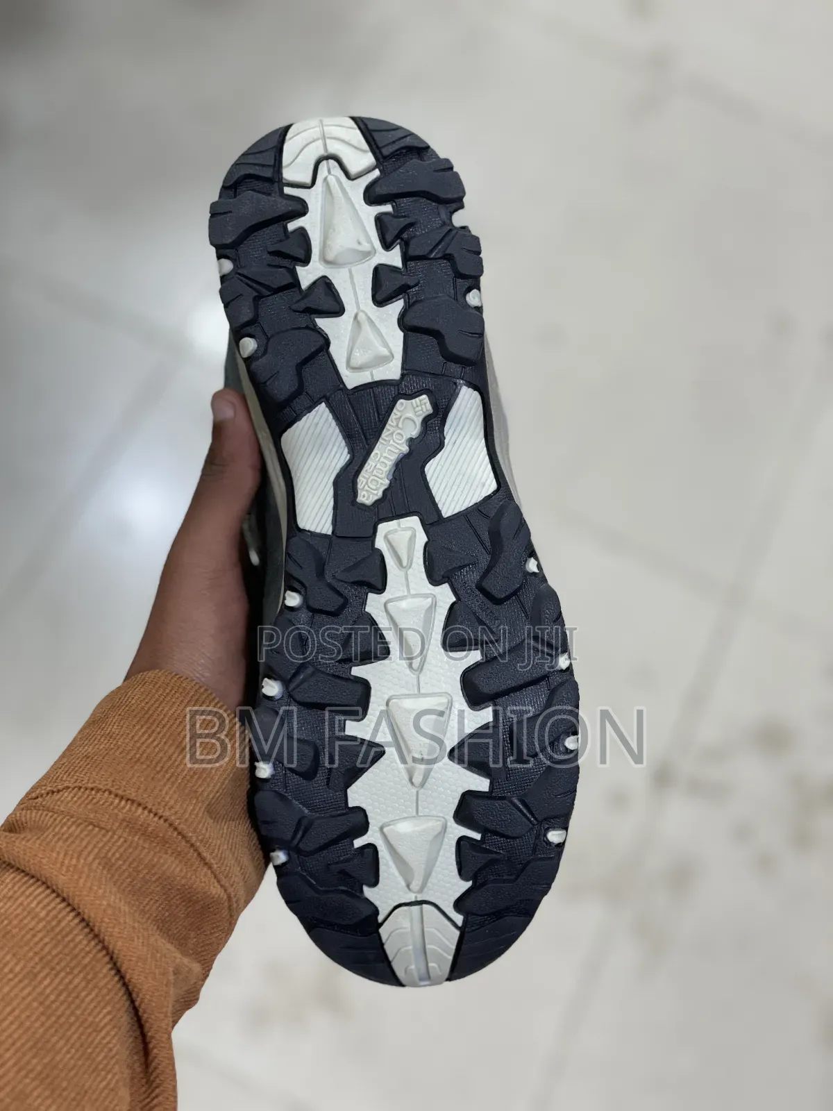 Columbia Hiking Shoes in a Grey and Black Colorway