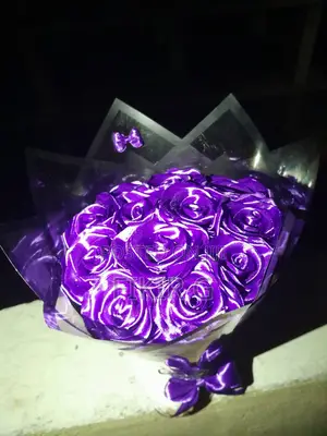 Ribbon/Artificial Flower Bouquet