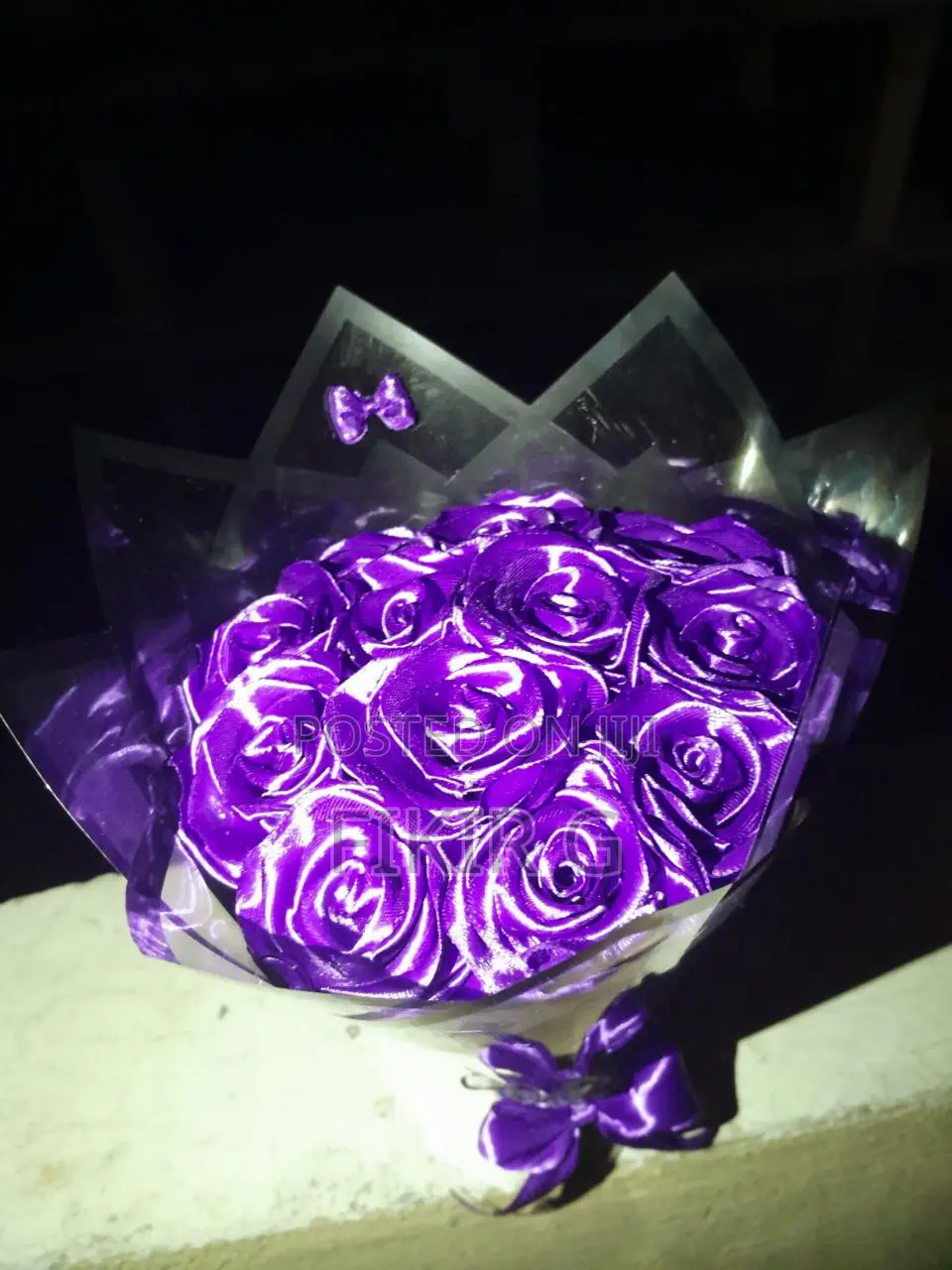 Ribbon/Artificial Flower Bouquet