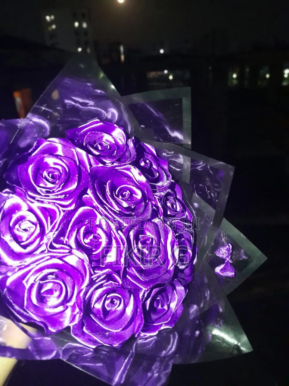 Ribbon/Artificial Flower Bouquet