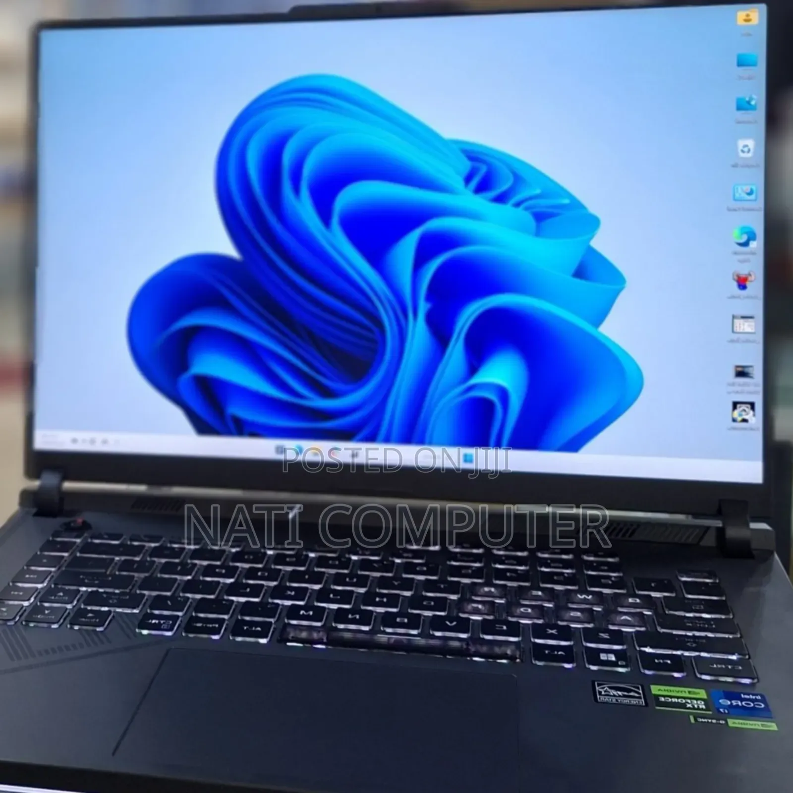 New Laptop Asus ROG Strix G15 16GB Intel Core I7 SSD 1T