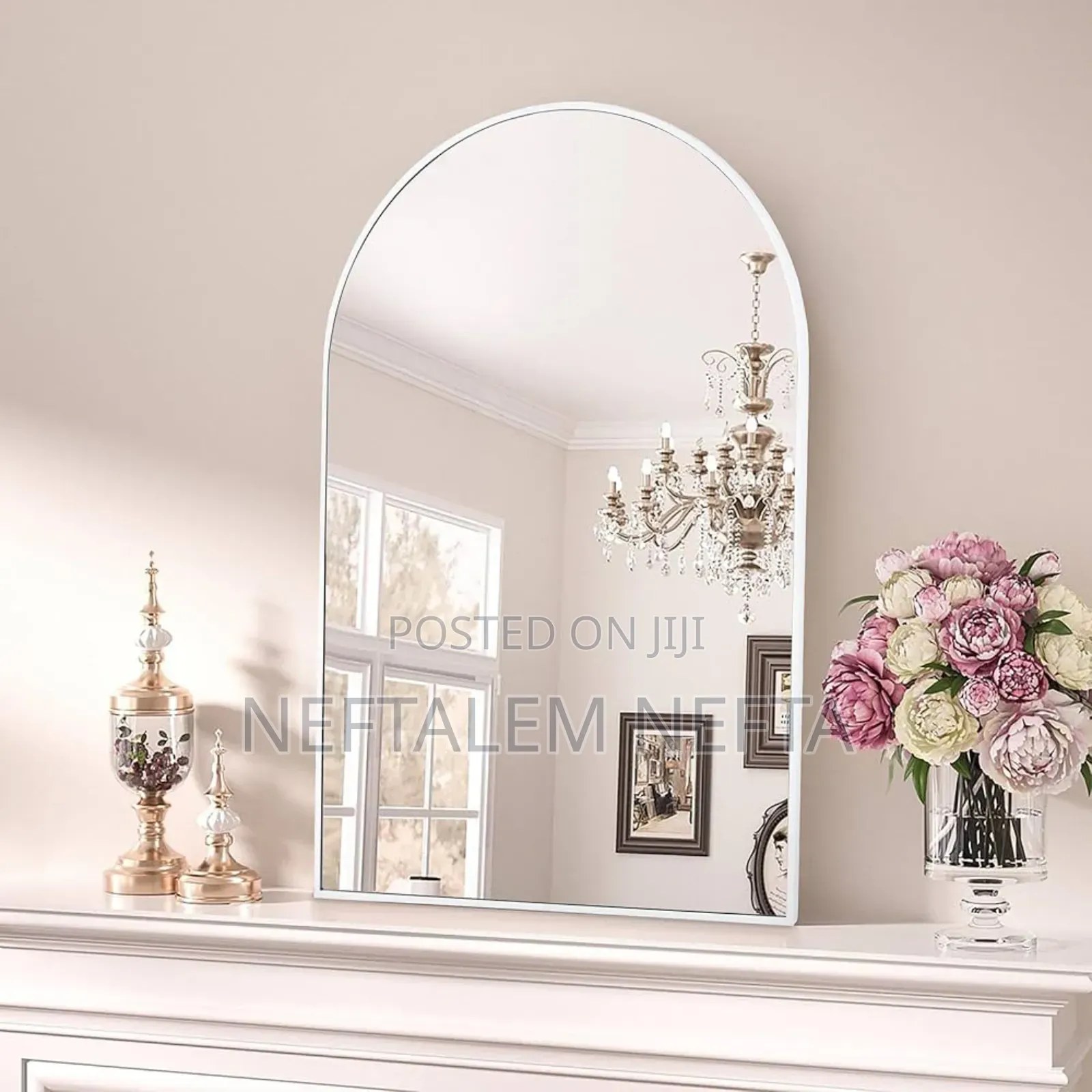 Arched Dressing Table Mirror