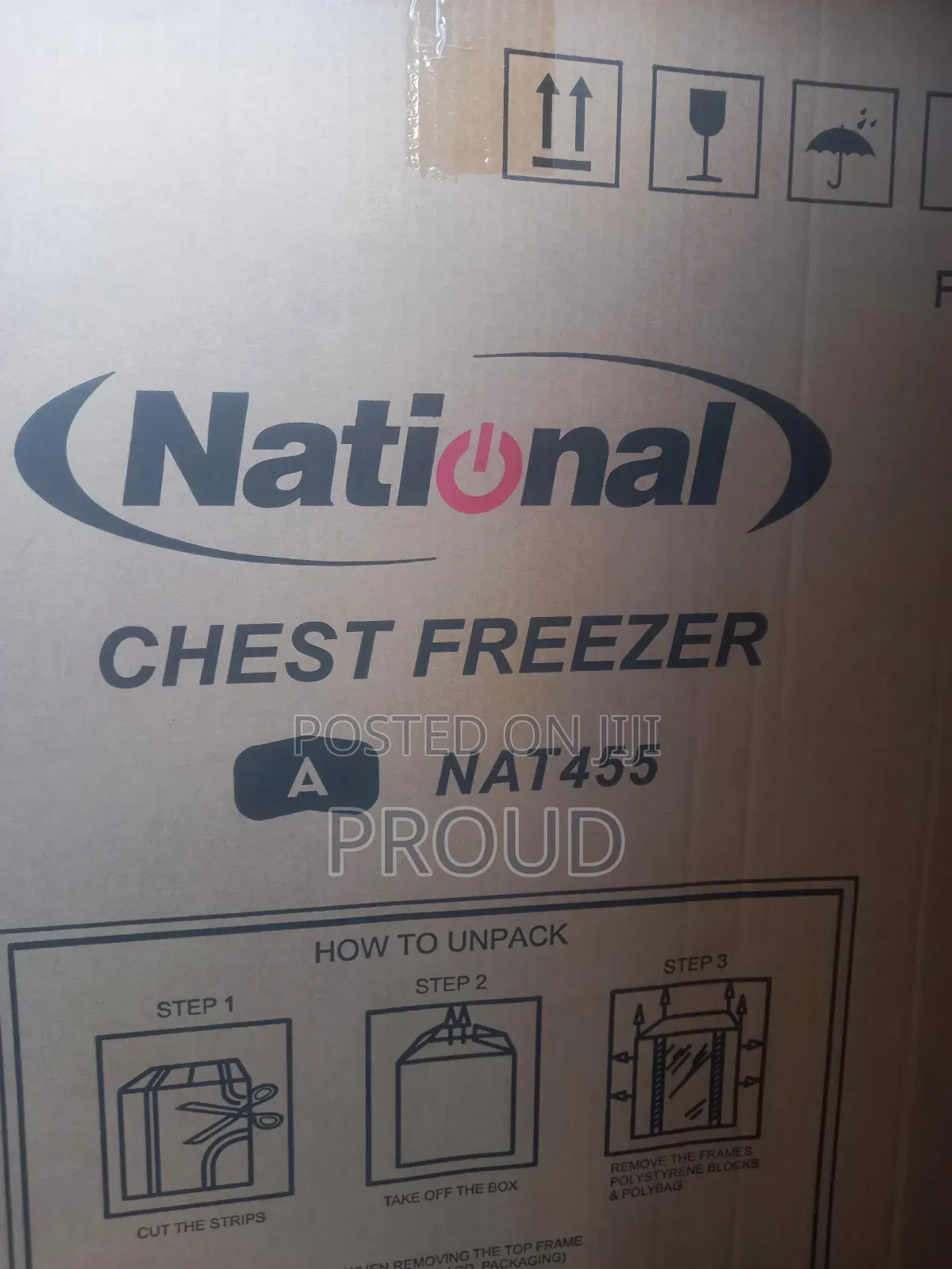 National 455 Model Deep Frige