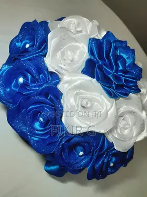 Ribbon/Artificial Flower Bouquet