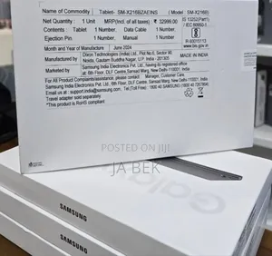 New Samsung Galaxy Tab A9 128 GB Black