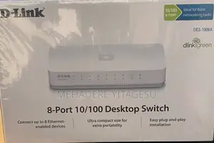 Photo - D-Link Des-1008a 8 Port Switch