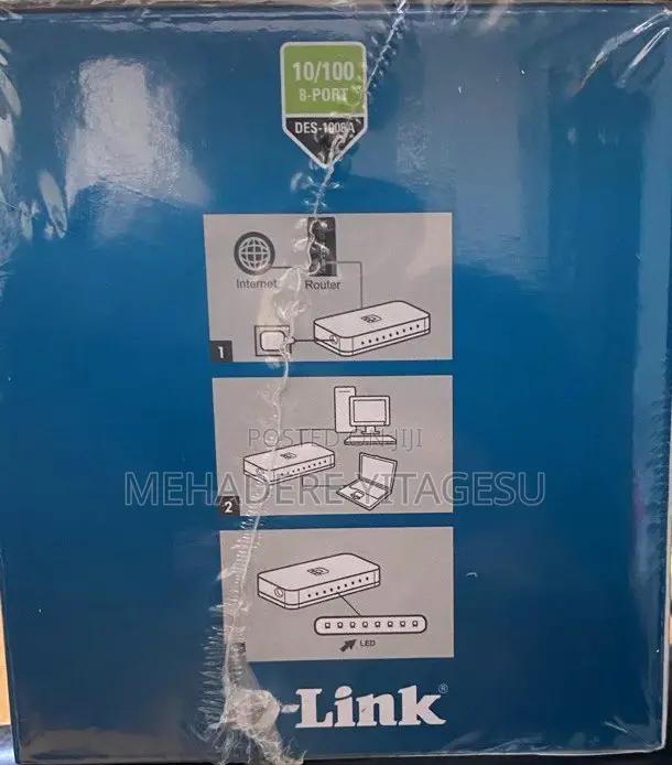 D-Link Des-1008a 8 Port Switch