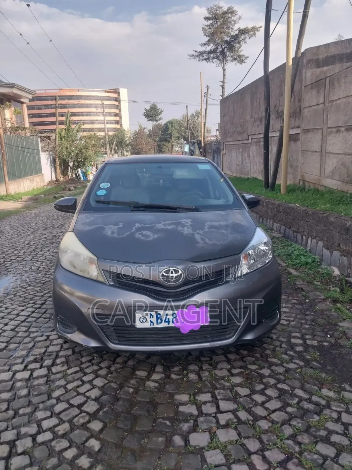 Toyota Yaris 2012 Blue
