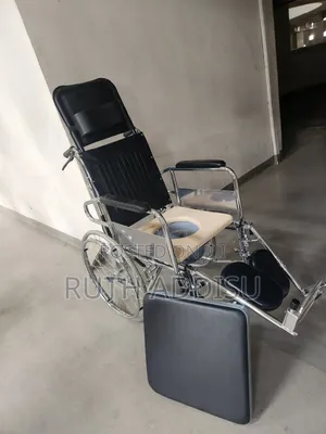 Commode Wheelchair፰>Wheelchair Commode Brand New With Popo and Shower