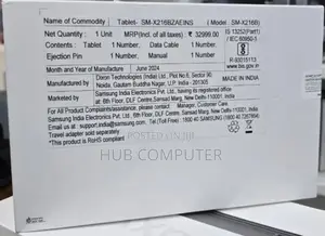 New Samsung Galaxy Tab A9+ 128 GB