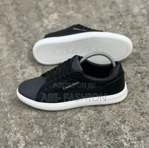 Calvin Klein White Sole Leather Mens