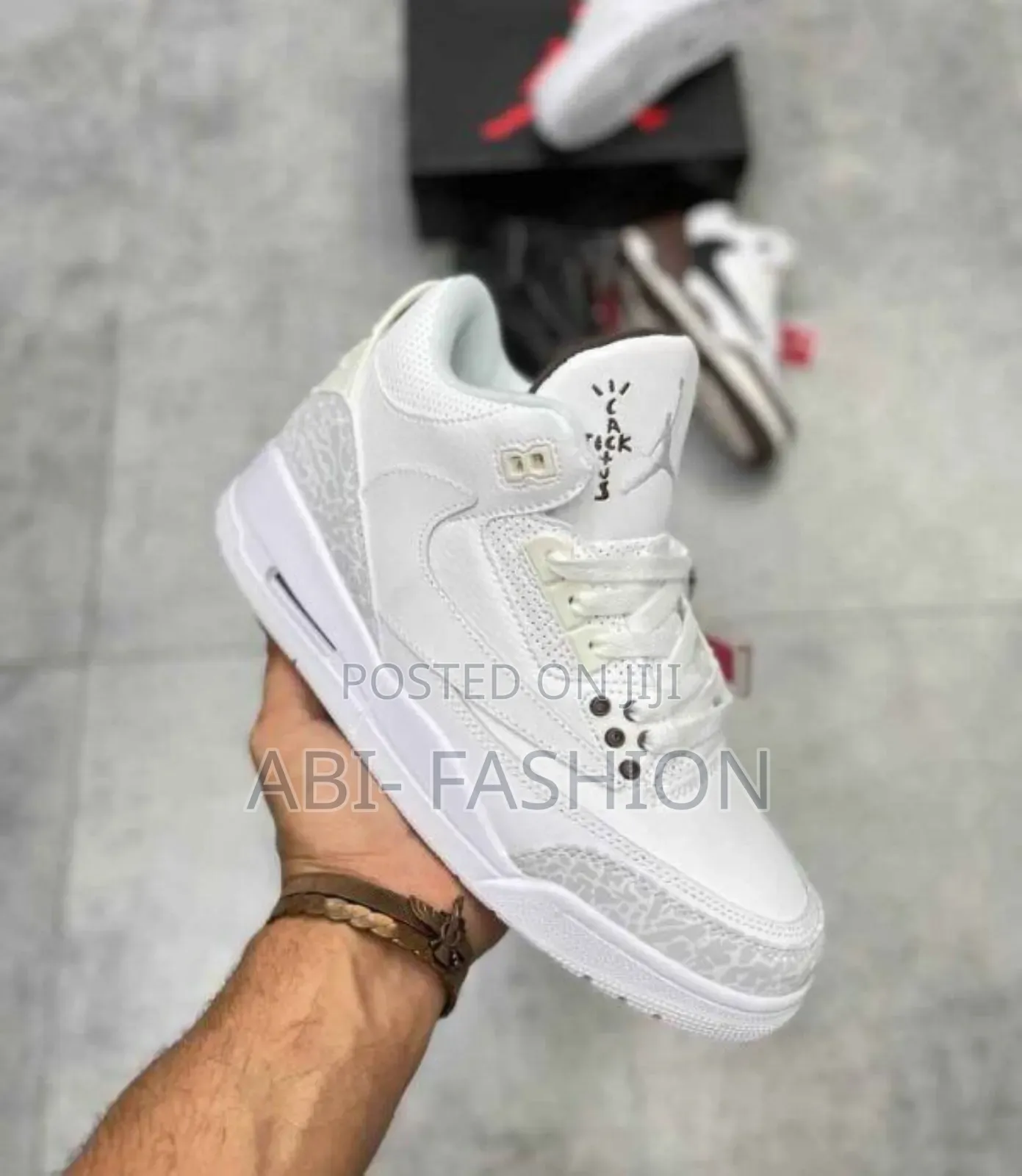 Nike Air Jordan 3 "Jack Cactus" Logo on the Tongue