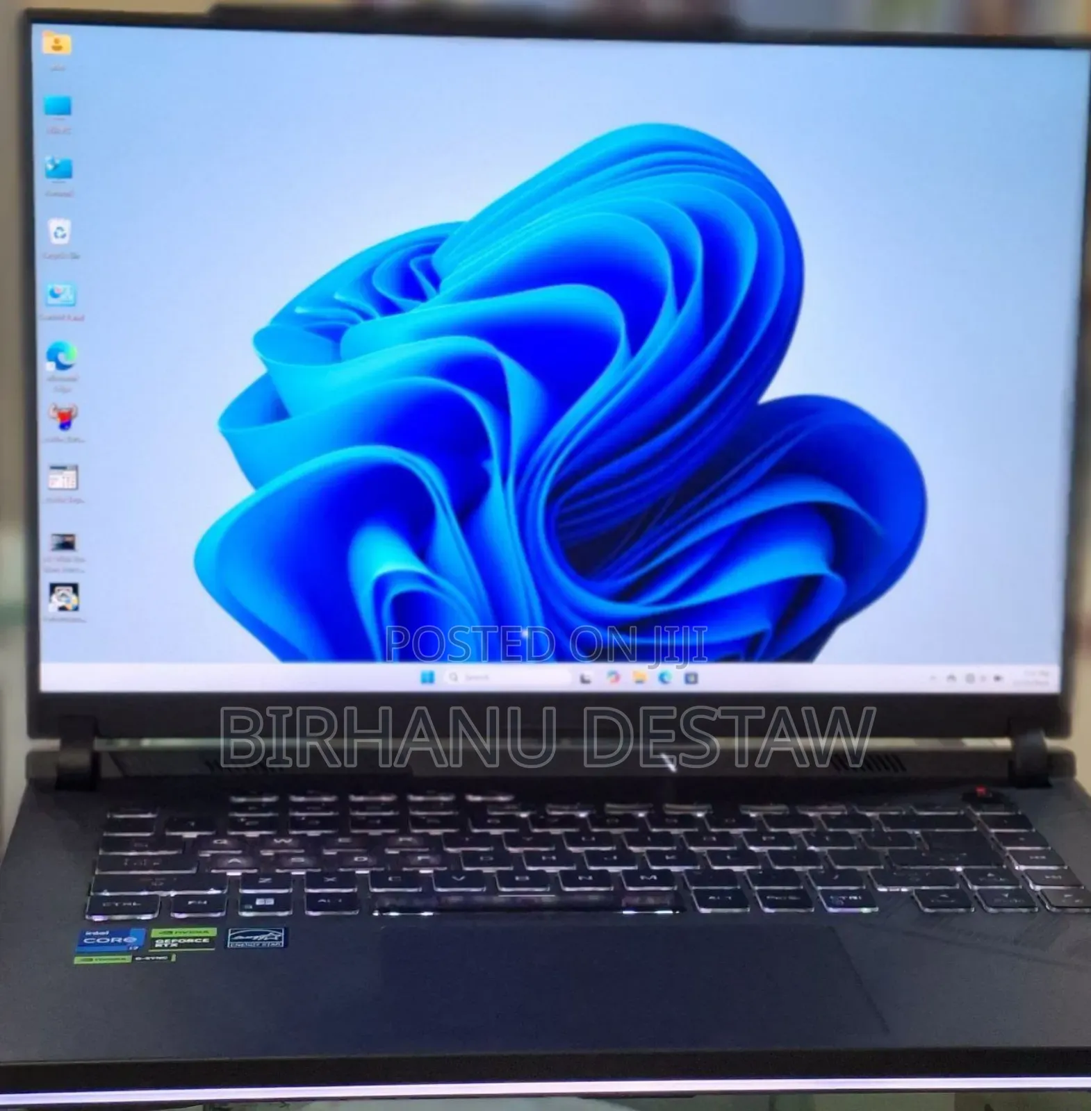 New Laptop Asus ROG Strix G16 G614 16GB Intel Core I7 SSD 1T