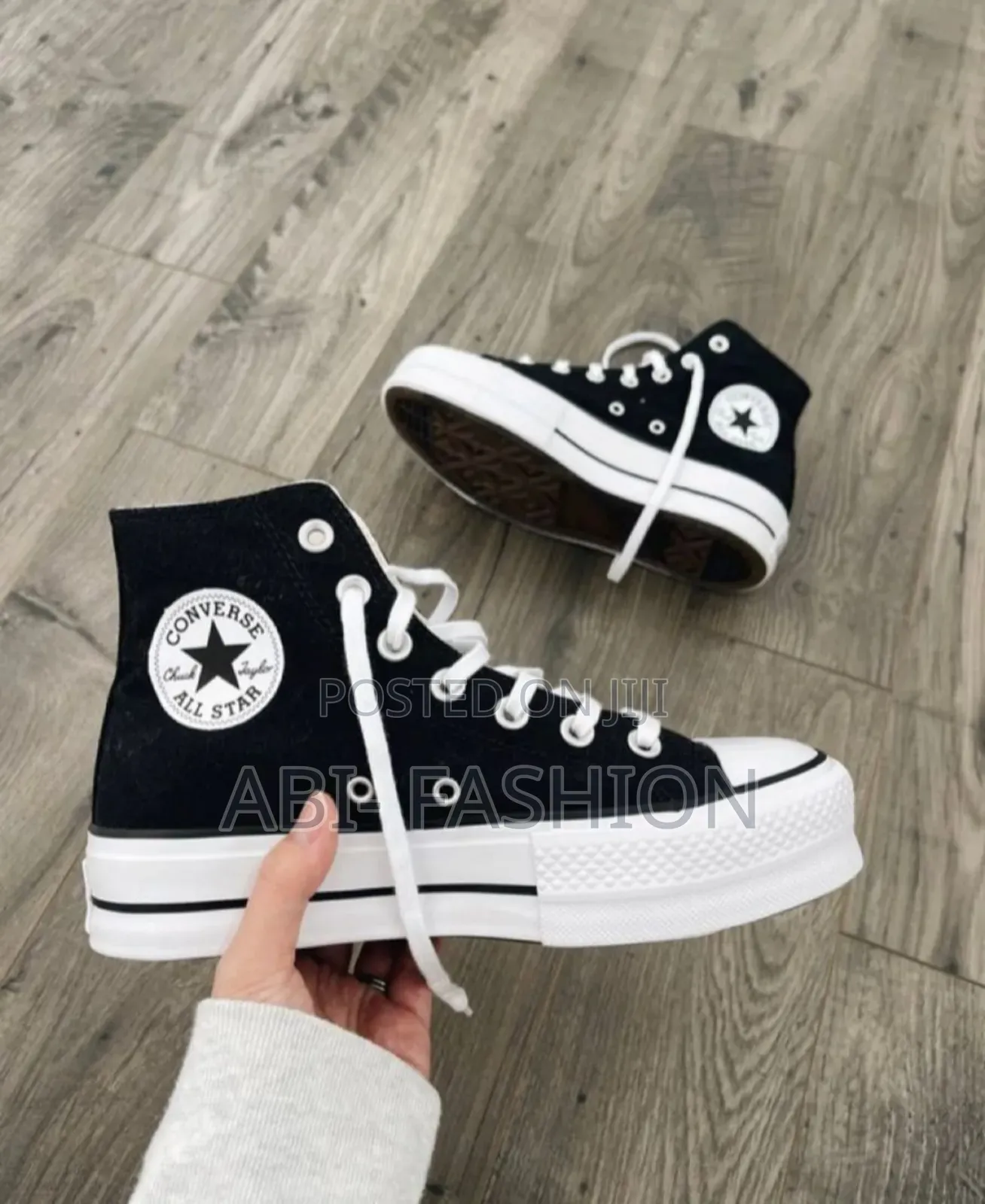 All Star Double Sole Black Mens