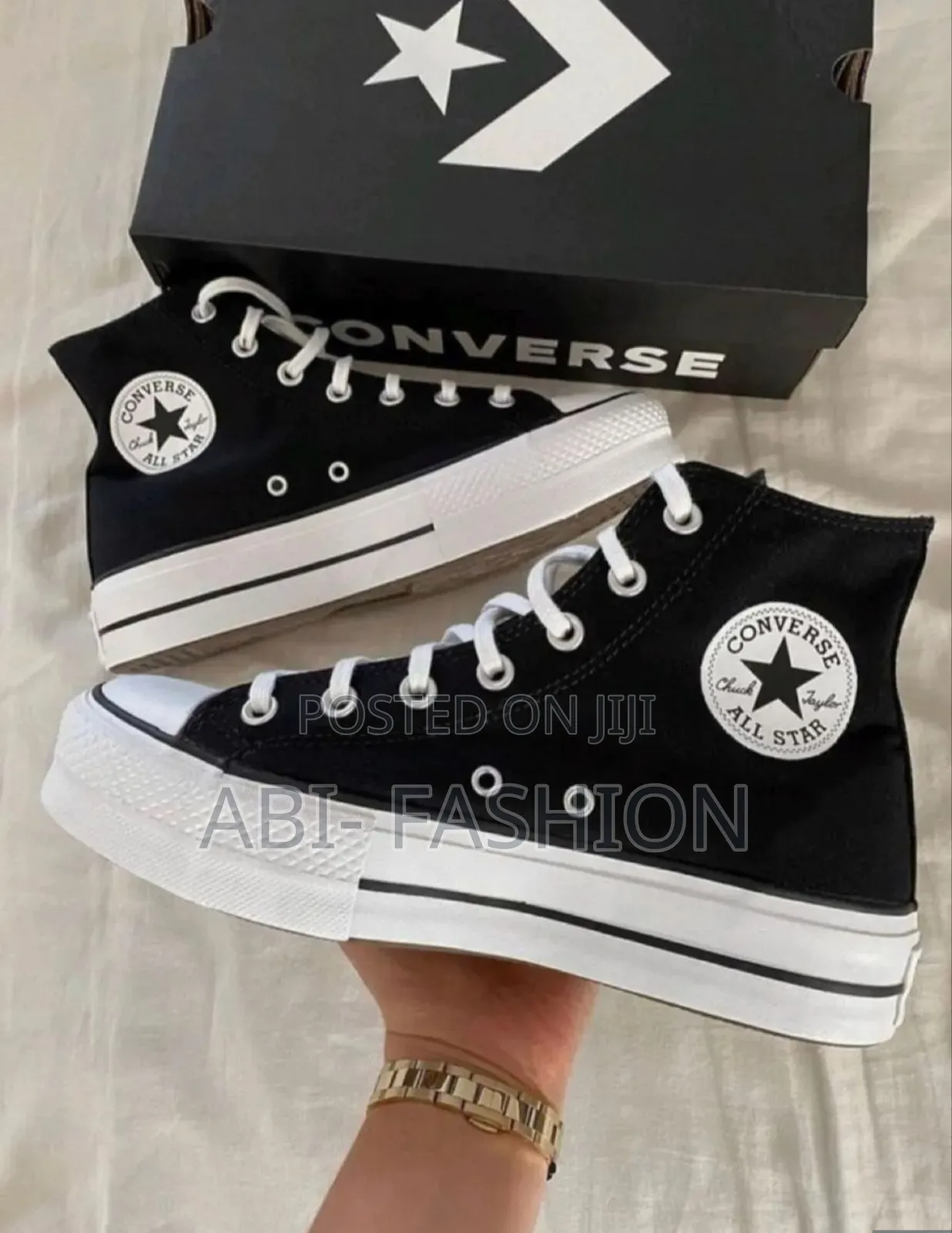 All Star Double Sole Black Mens