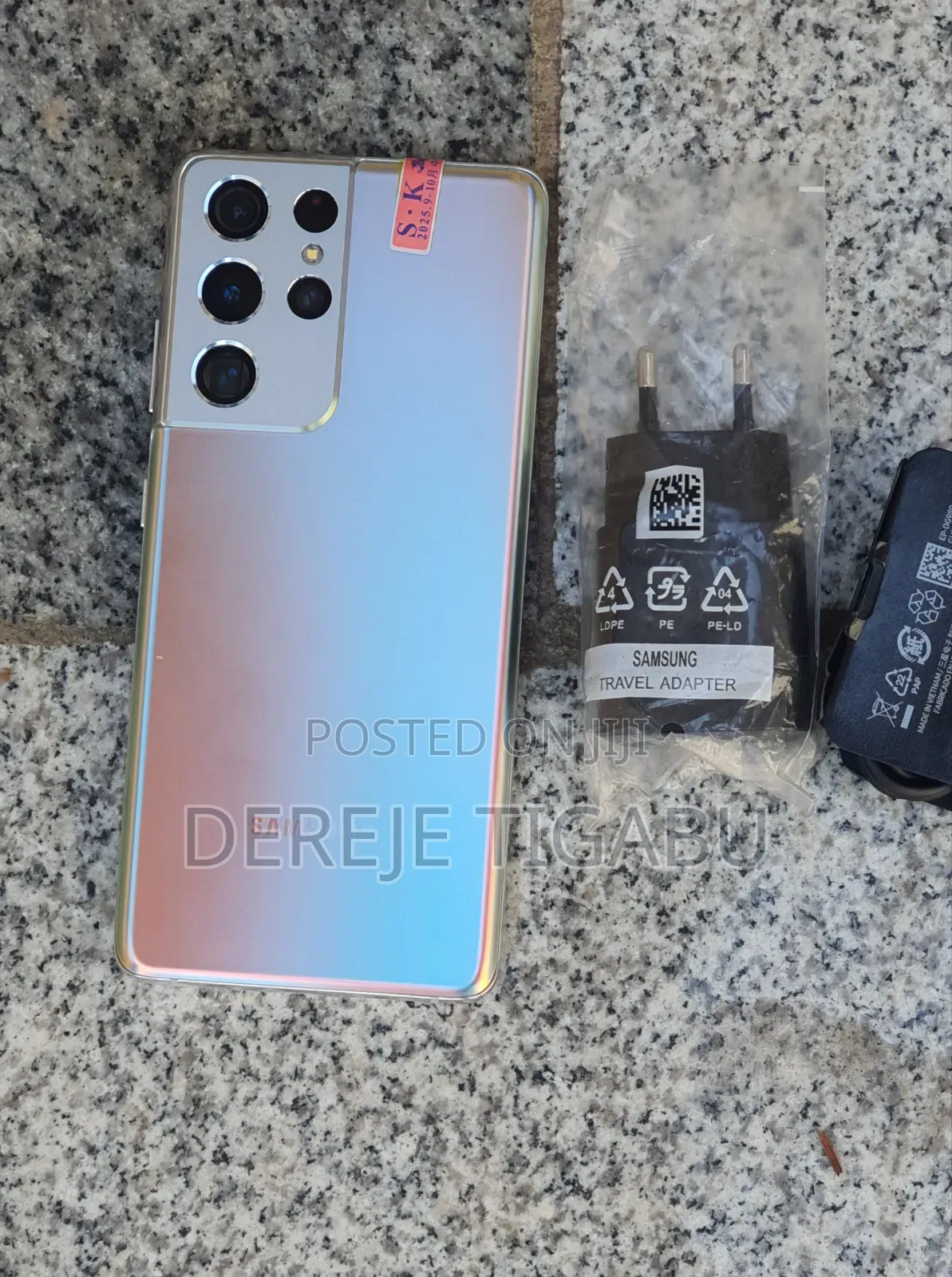 New Samsung Galaxy S21 Ultra 5G 256 GB Silver