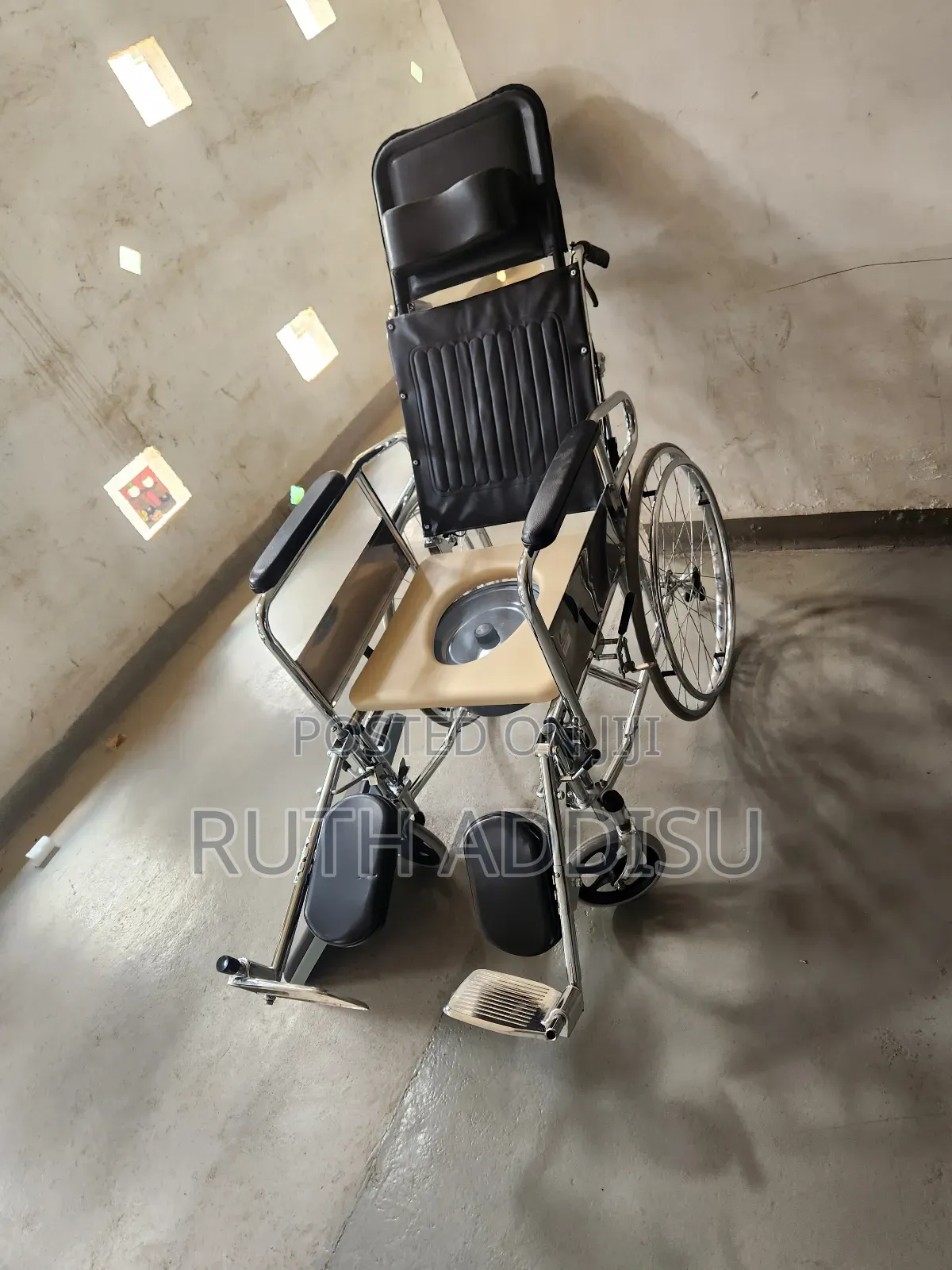 Wheelchair考慮commode Toilet Wheelchair輕}Wheelchair胺調wheelchair New