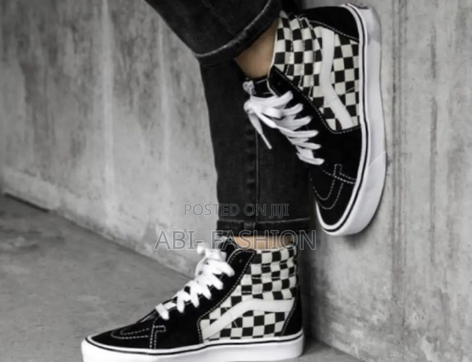 Vans Old Skool High Checkers