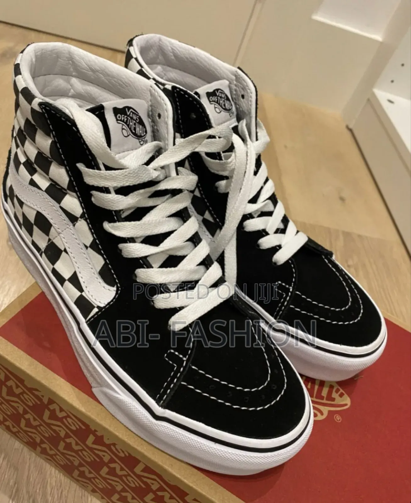 Vans Old Skool High Checkers