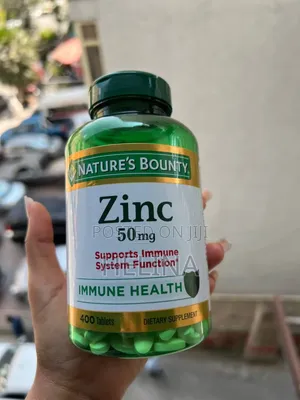 Photo - Natures Bounty Zinc 50mg Supports Immune System Function 400 Tablets