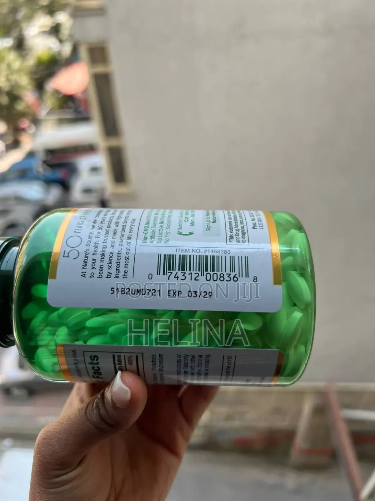 Natures Bounty Zinc 50mg Supports Immune System Function 400 Tablets