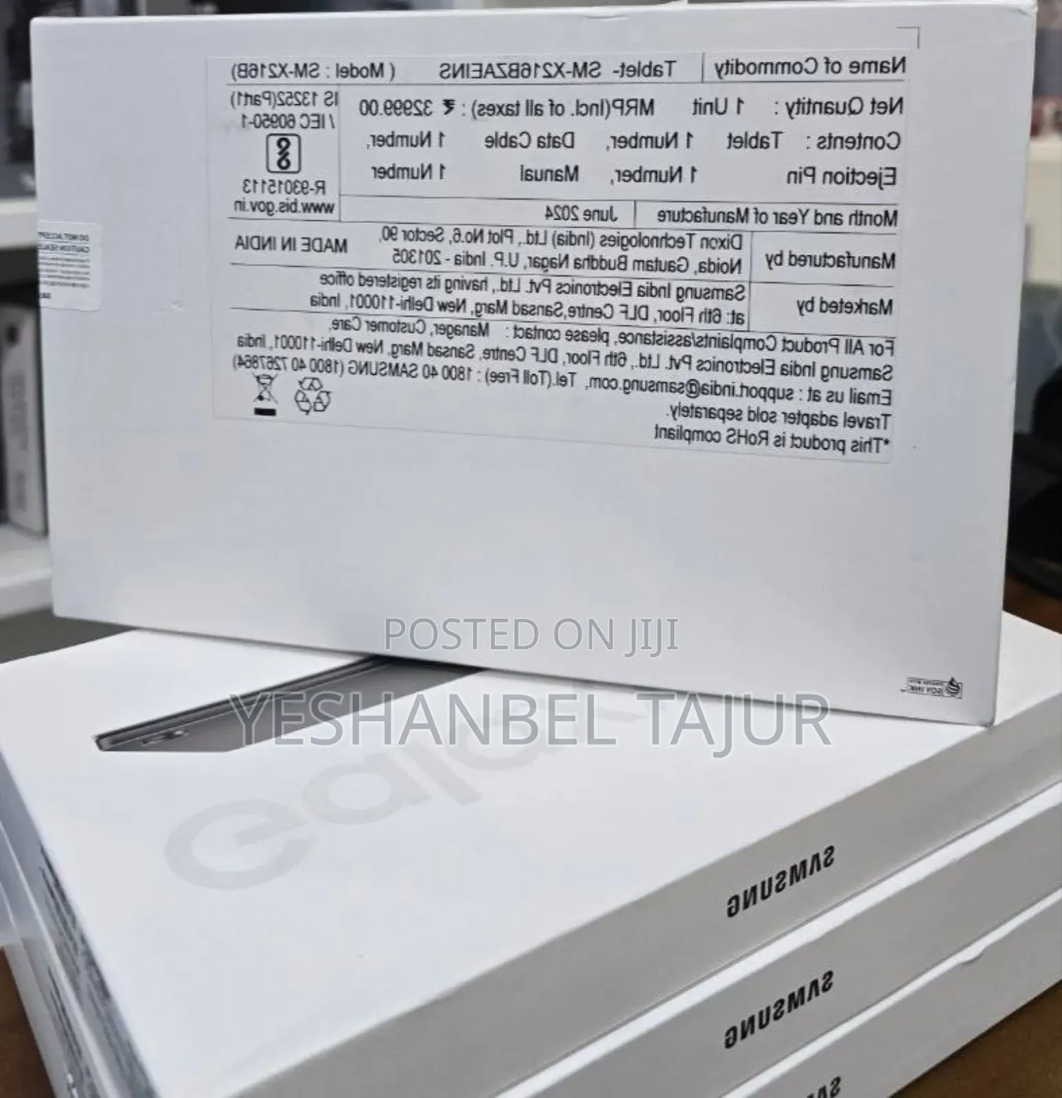 New Samsung Galaxy Tab A9+ 128 GB