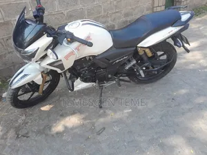 Photo - New TVS Apache 180 RTR 2023 White