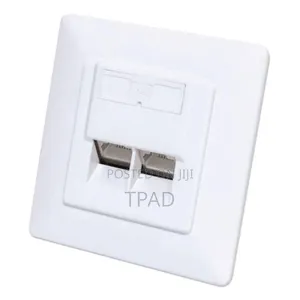 Nordon Uk Cat6 Wall Outlet (Single, Double, Triple, Four)