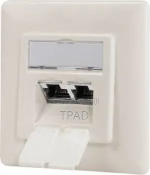 Nordon Uk Cat6 Wall Outlet (Single, Double, Triple, Four)