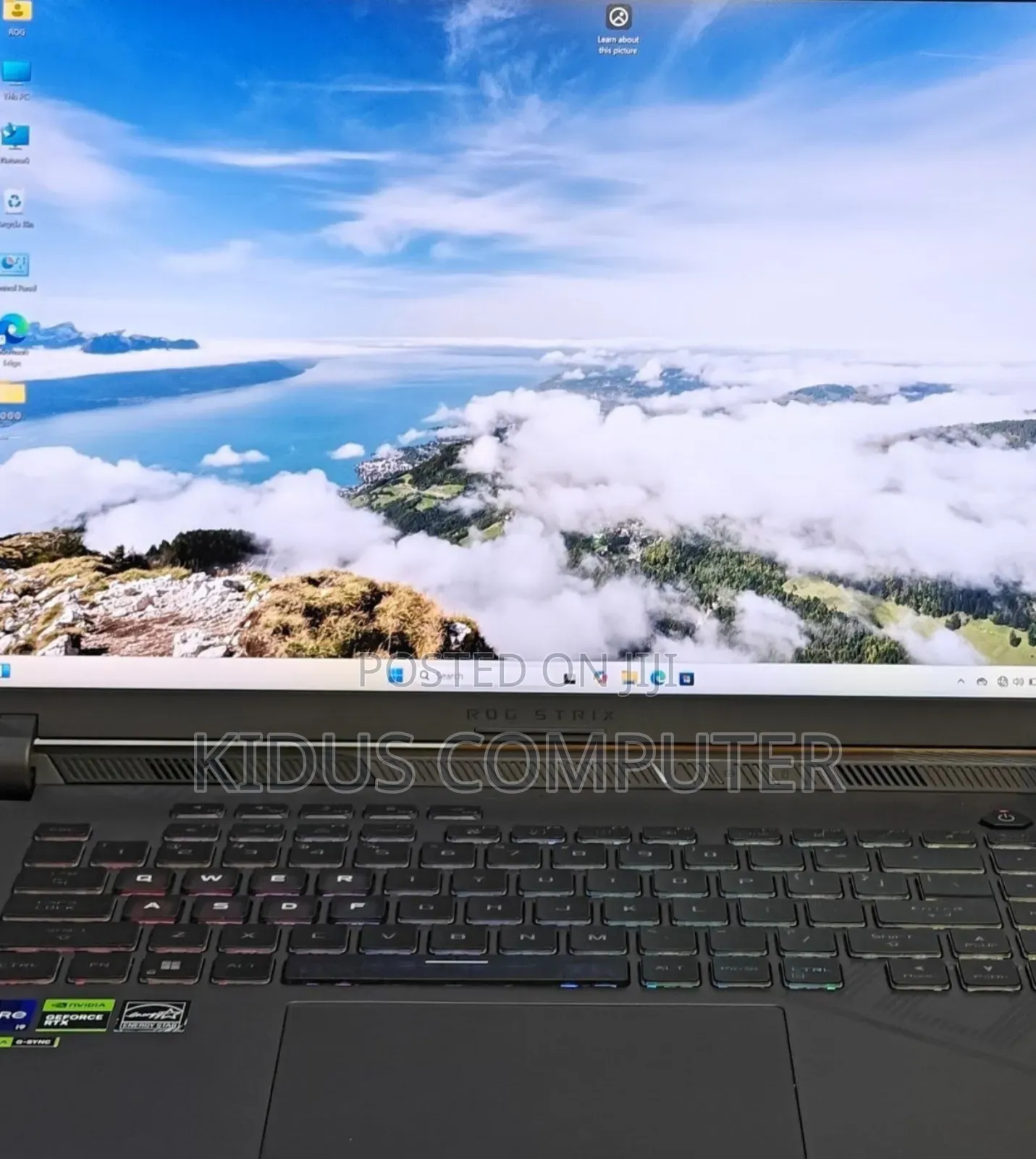 New Laptop Asus ROG Strix G15 16GB Intel Core I9 SSD 512GB