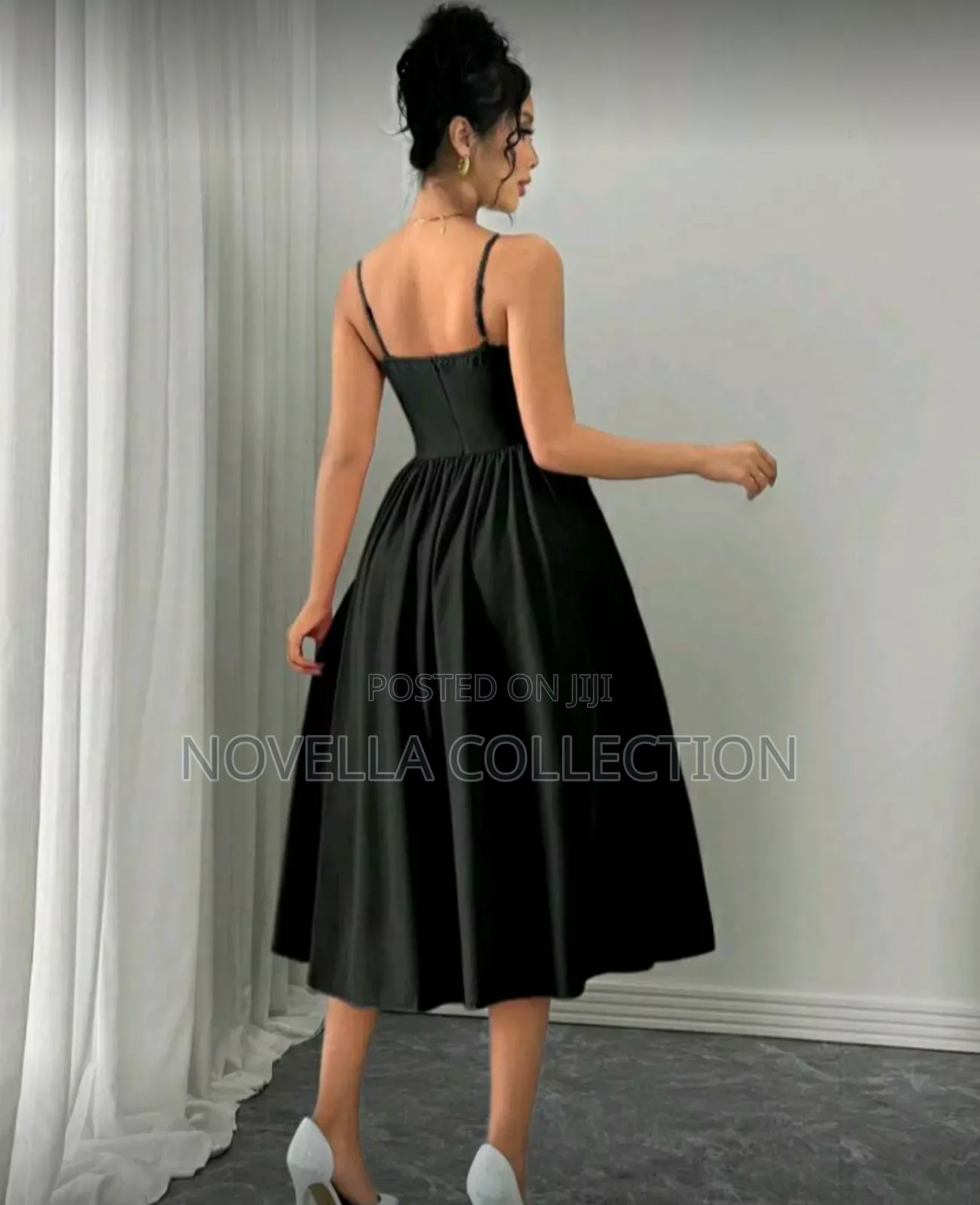 Versatile Date Night Party Camisole Ruffle Hem Dress for Women,