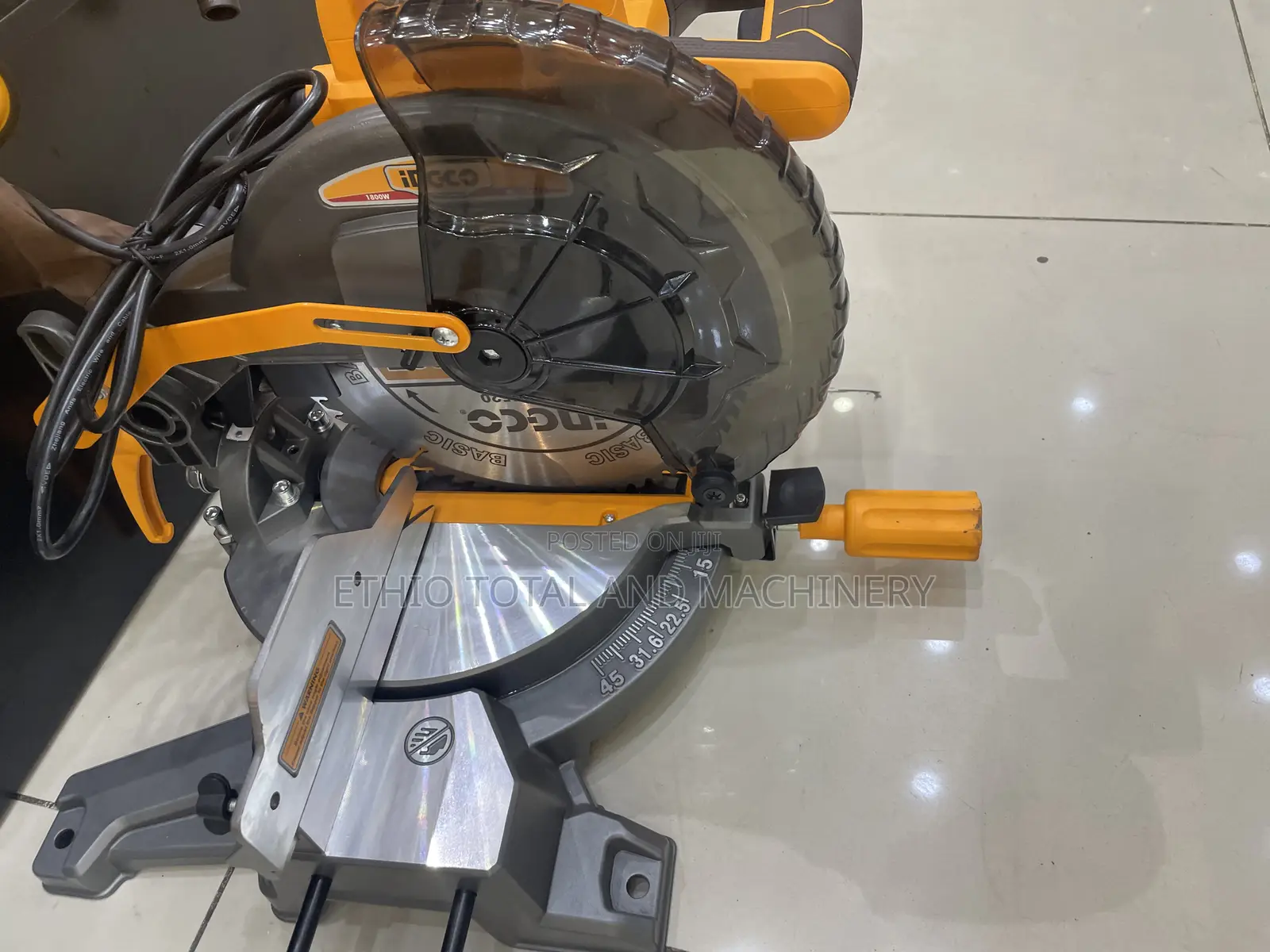 Ingco 1400 Watt Mitre Saw Non Sliding