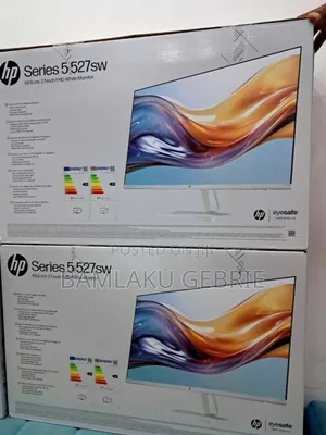Photo - Hp 27” Monitor Hp Series 5 527sw 68.6cm 27-Inch FHD White Monitor