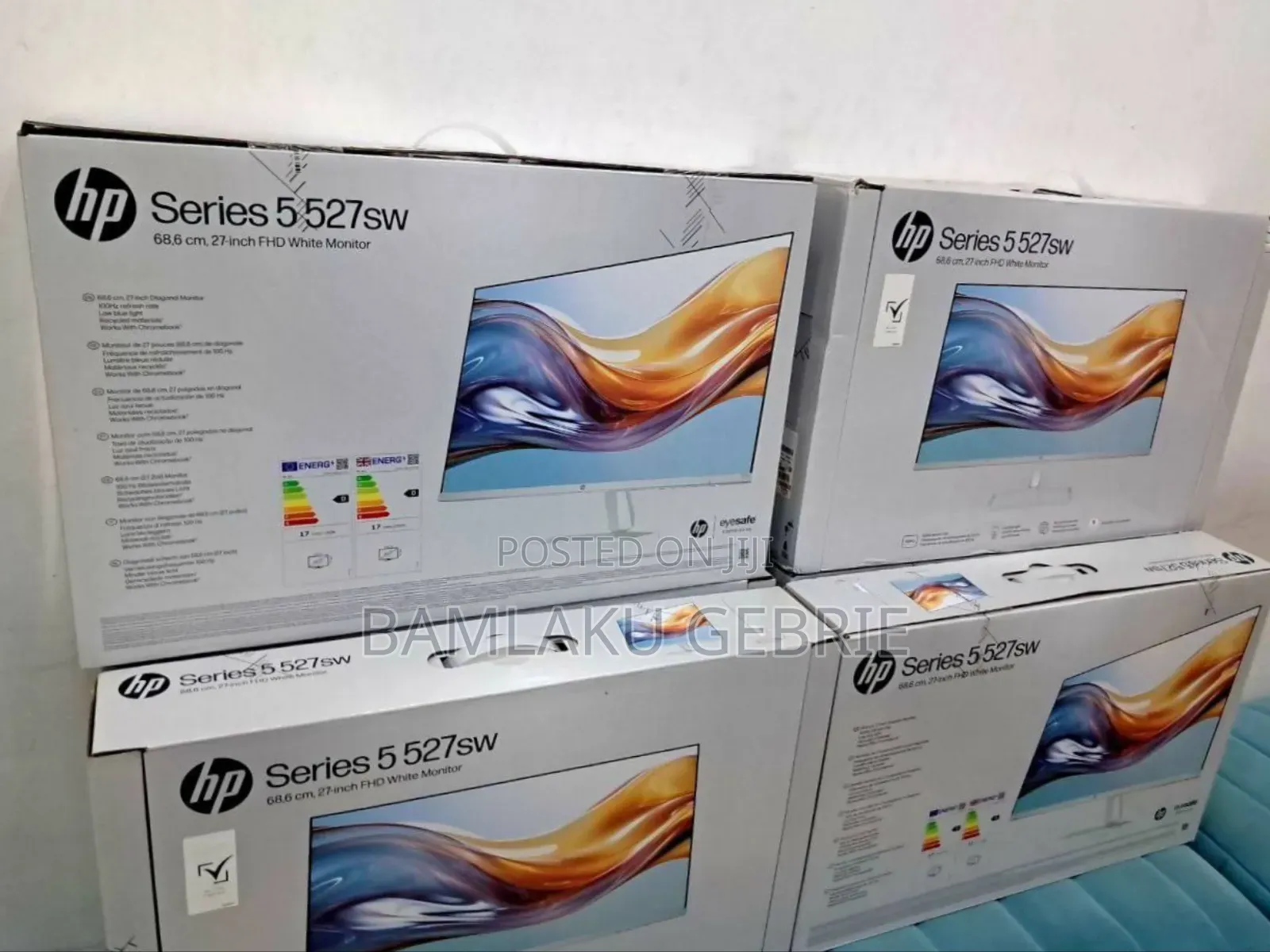 Hp 27” Monitor Hp Series 5 527sw 68.6cm 27-Inch FHD White Monitor