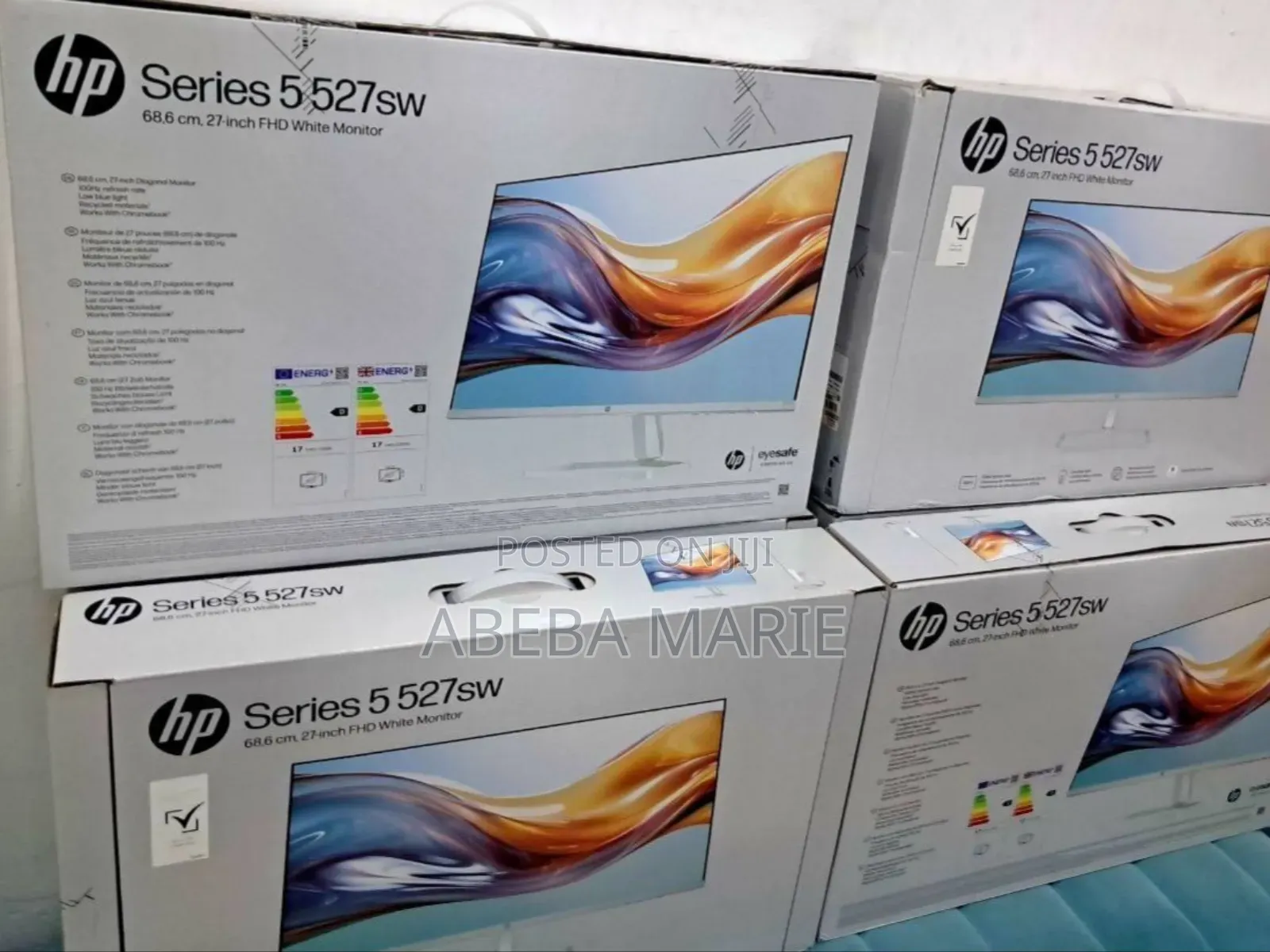 Hp 27” FHD Monitor – Series 5 (Model: 527sw)