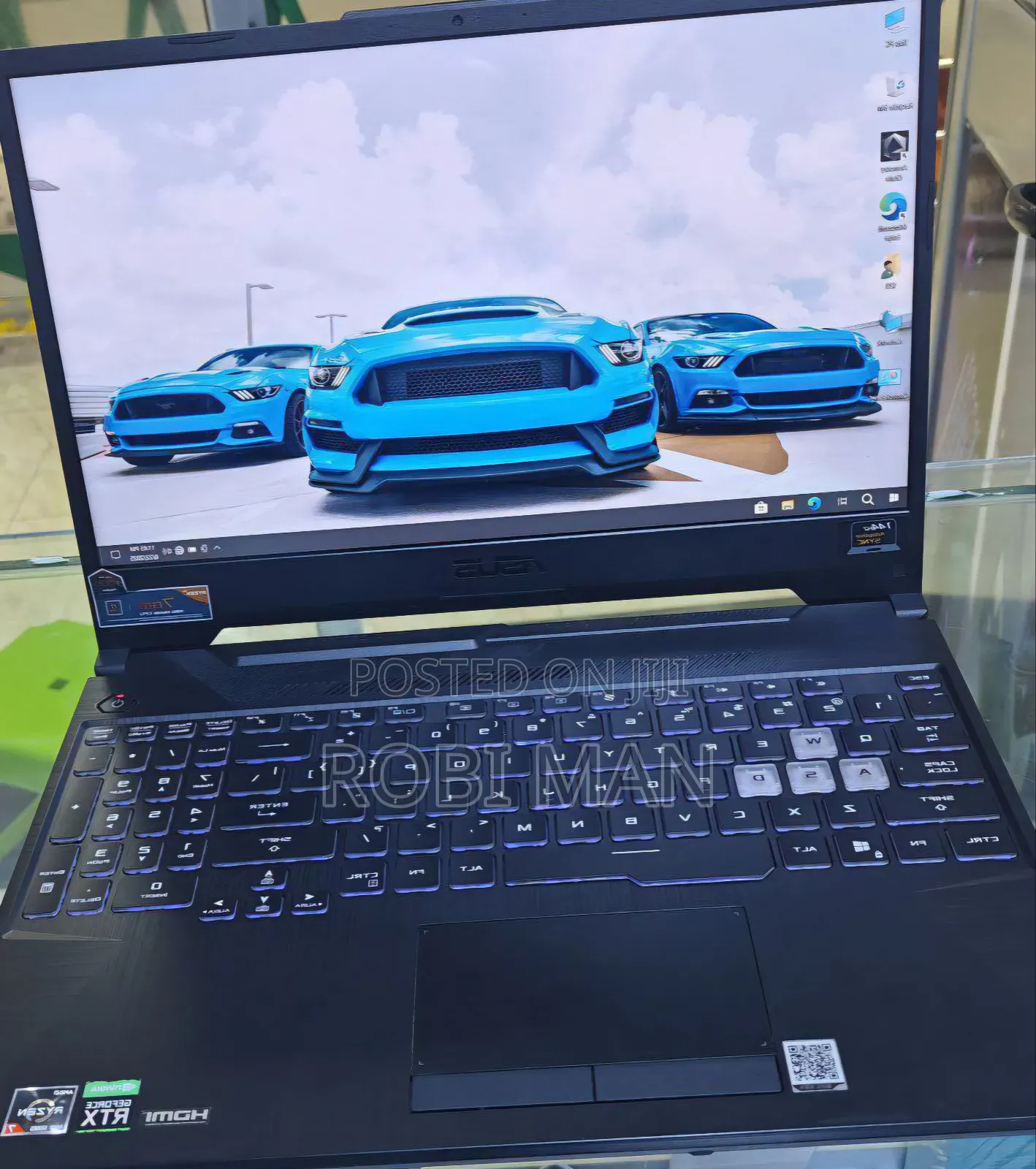 New Laptop HP Victus 15 16GB AMD Ryzen 7 SSD 512GB