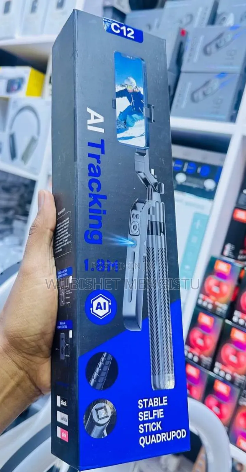 Ai Smart Tracking Selfie Stick