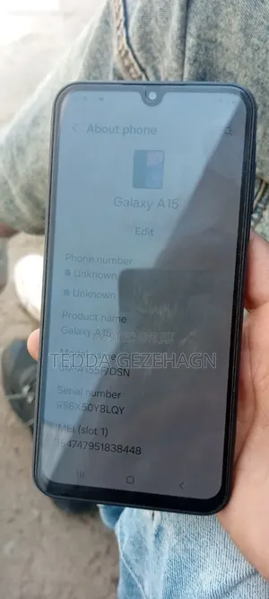 Samsung Galaxy A15 128 GB Black